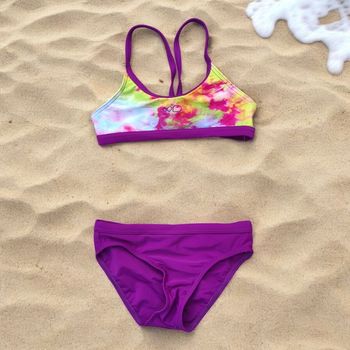 Maillot de bain deux pièces fille 4 ans
