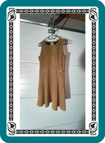 Robe effet daim