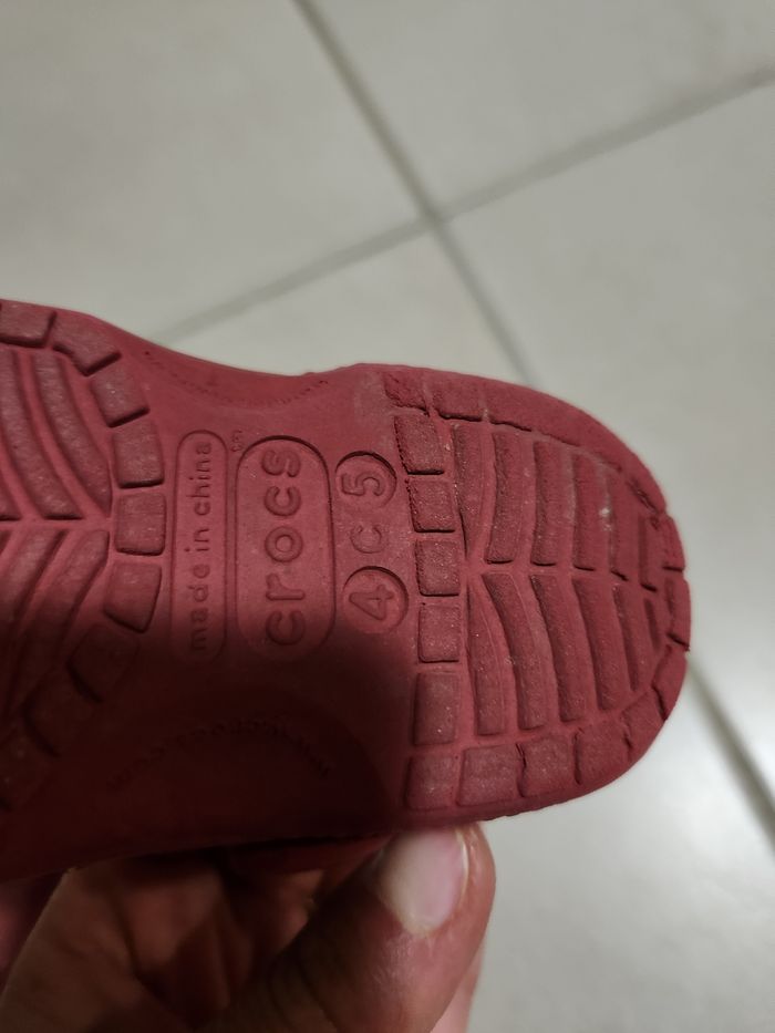Crocs rouge unisexe - photo numéro 6
