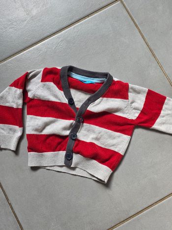 Gilet rayure 