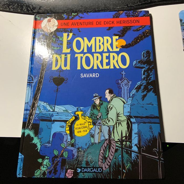 BD l ombre du toréro une aventure de Dick Hérisson