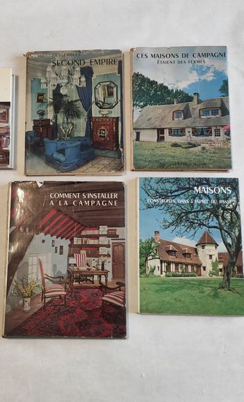 Livres anciens maisons