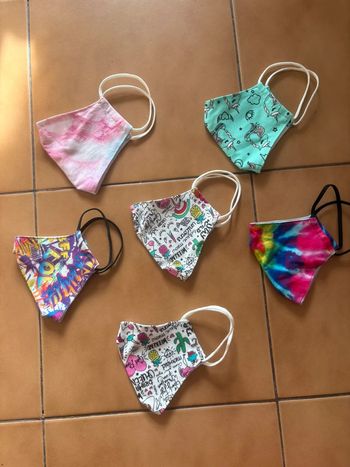 Lot masques enfant
