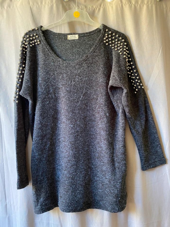 Pull gris Molly bracken - photo numéro 7
