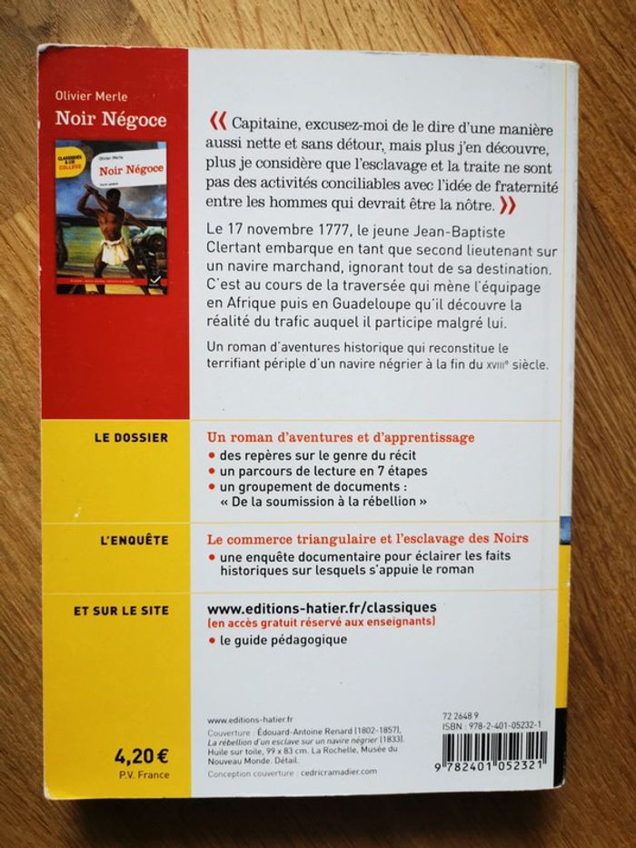 Noir Négoce de Olivier Merle - photo numéro 2