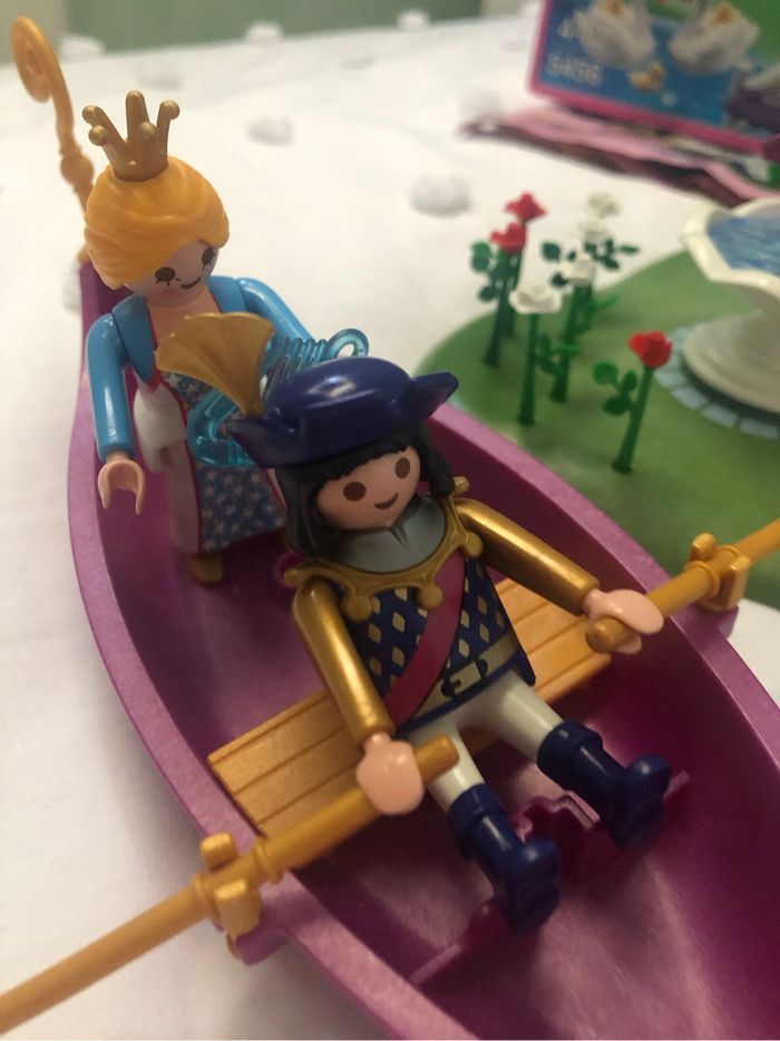 Playmobil 5456 Princess - Ilot Des Princesses Et Gondole - photo numéro 2