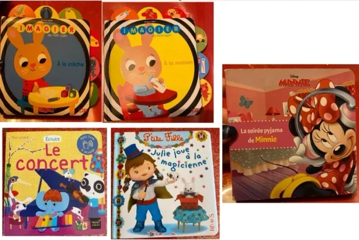 Lot 5 livres enfants