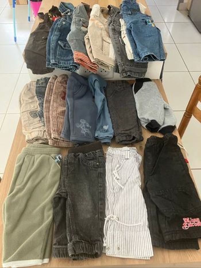Lot salopettes pantalons