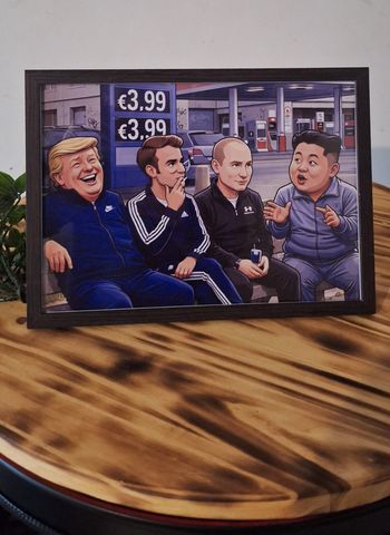 Cadre photo déco humour 