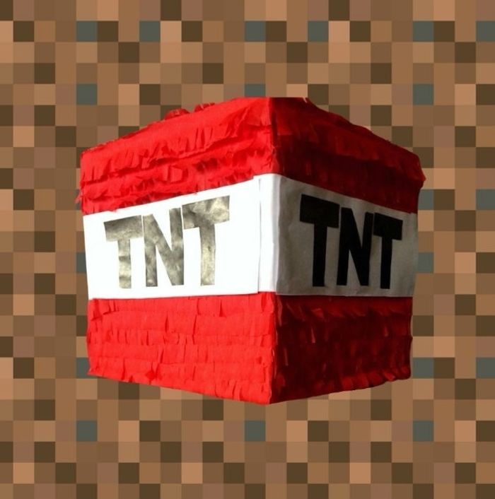 Minecraft creeper, TNT Pinata - photo numéro 4