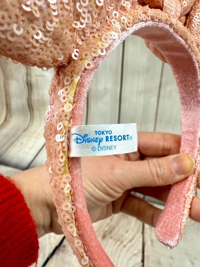 Ears serre-tête Disney oreilles de Minnie rose Tokyo Disneyland - photo numéro 4