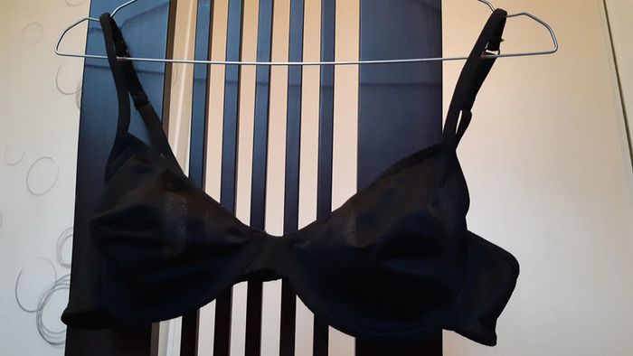 Soutien gorge transparence noir