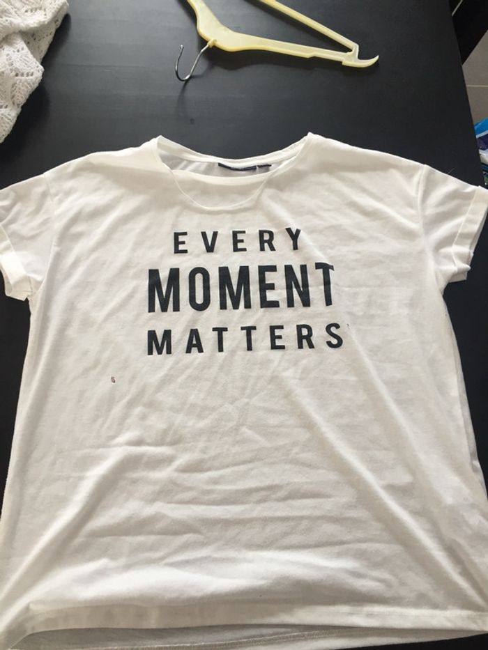 T-shirt à message