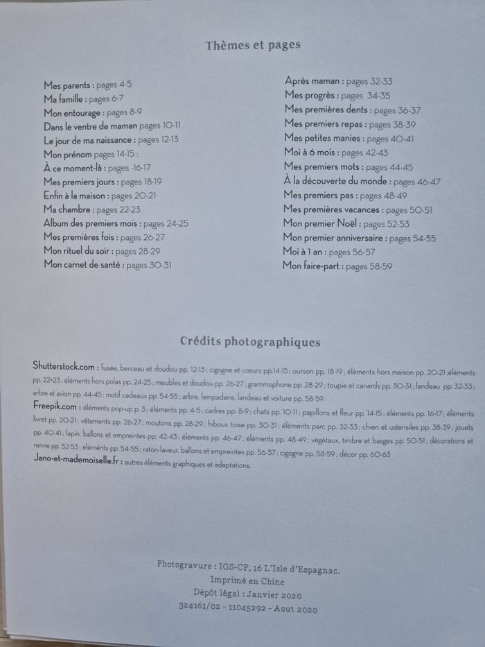 Album naissance il était une fois bébé - photo numéro 3