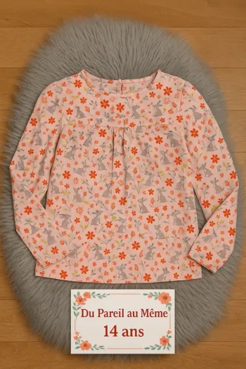Pull fleuri