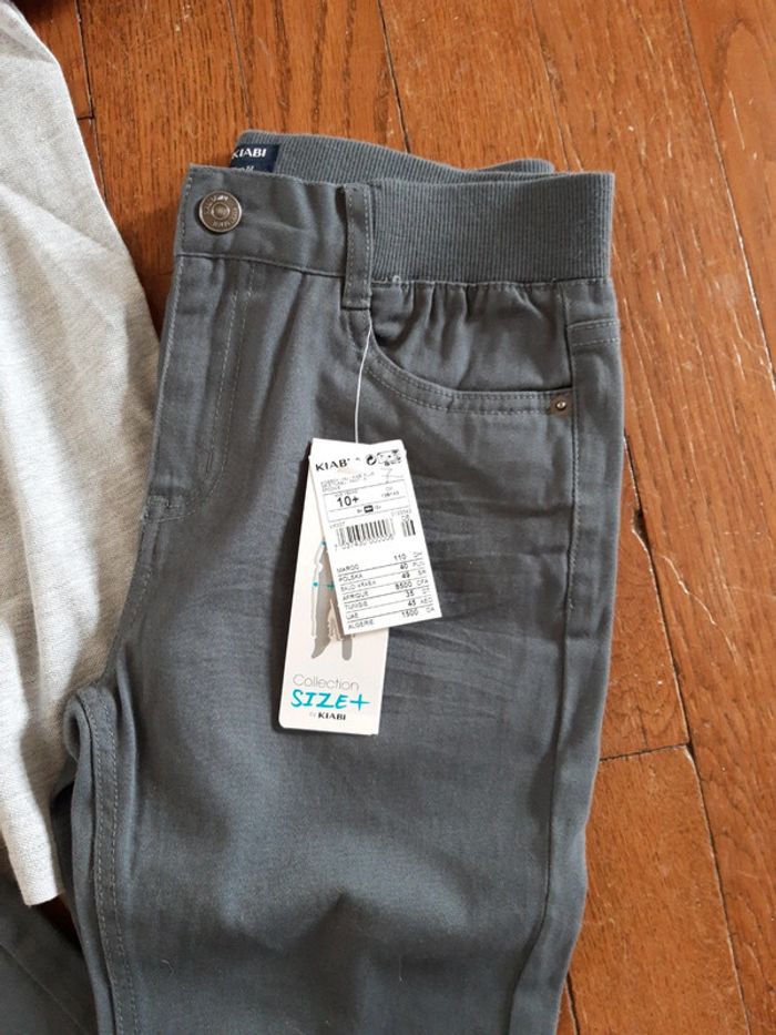 Polo 10ans + pantalon 10ans+ neufs - photo numéro 4