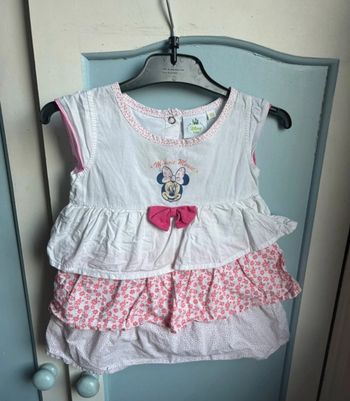 🌸 Robe Minnie Disney 🌈 | 9 mois | Légère & parfaite pour l’été