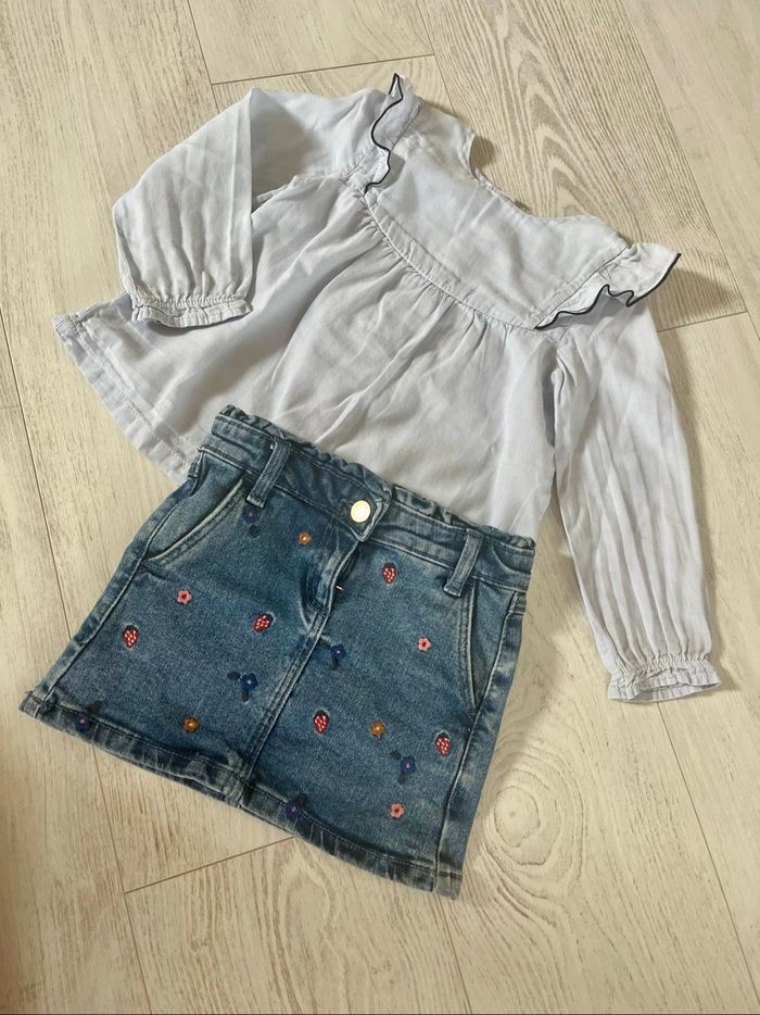 Ensemble jupe et chemisier