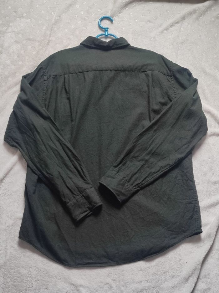 Chemise vert coton taille XL - photo numéro 5