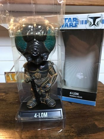 Figurine Funko Star Wars 4-Lom Bobblehead 2008 collection