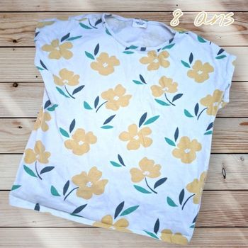 🌿💫 T-shirt enfant fille à fleurs Tape à l'oeil– 8 ans 💫🌿