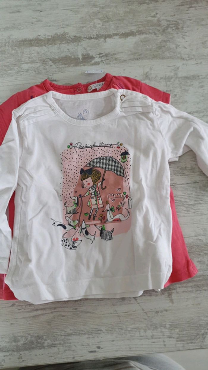 Lot de 6 tee-shirts 9 mois - photo numéro 6