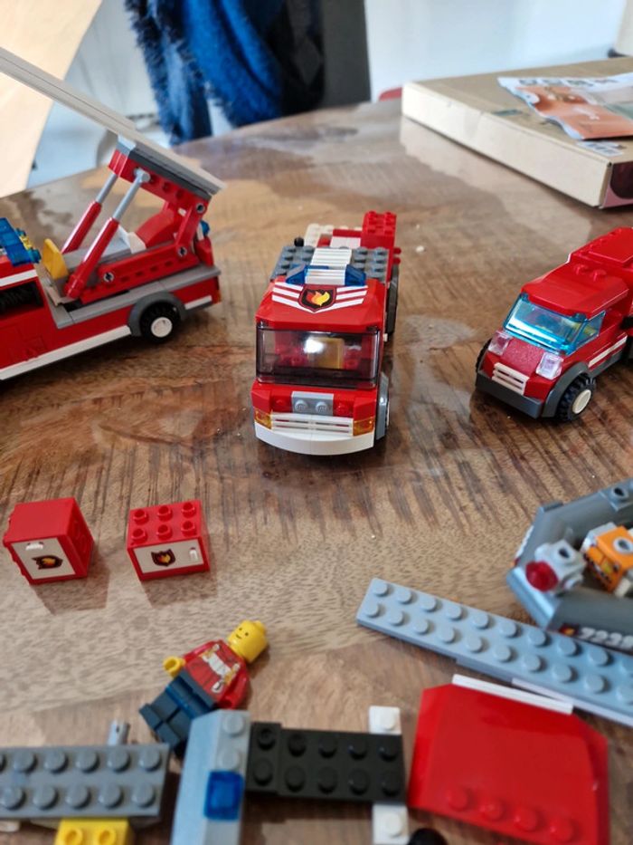 Ensemble lego pompiers - photo numéro 3