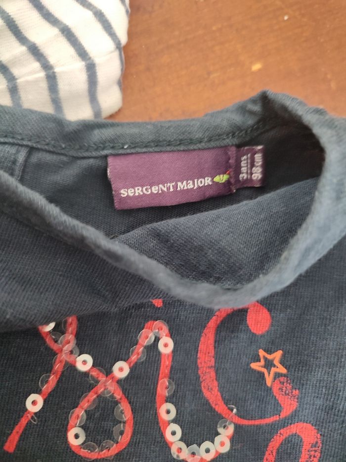 Lot de 3 tee-shirts manches longues - photo numéro 2