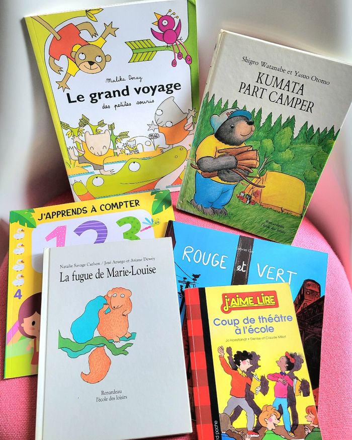 Six  livres pour enfants