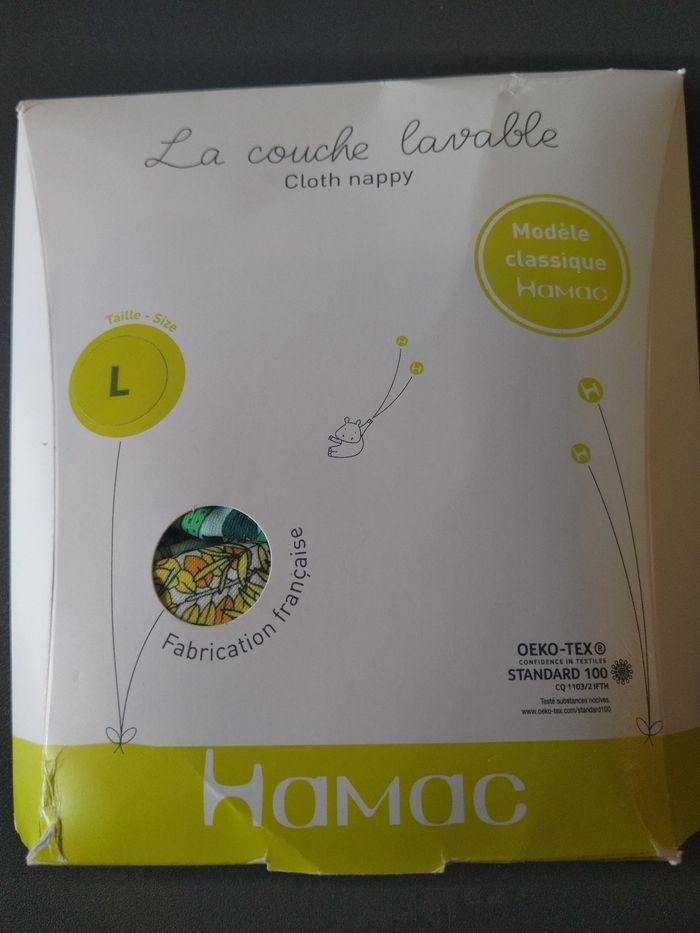 Couches lavables Hamac taille L 9-17kg Oda kinikini - photo numéro 2