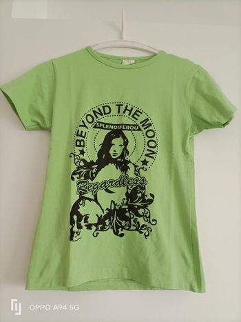 T-shirt pistache