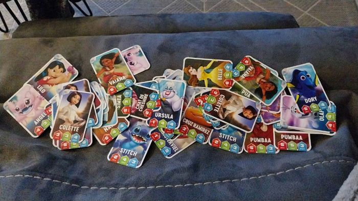 Lot cartes leclerc disney