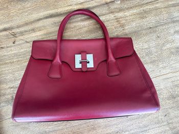 Sac en cuir le tanneur bordeaux