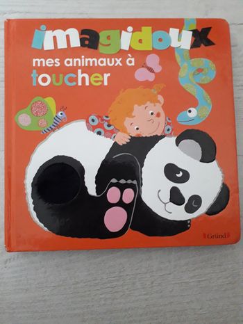 Imagier des a animaux à toucher.