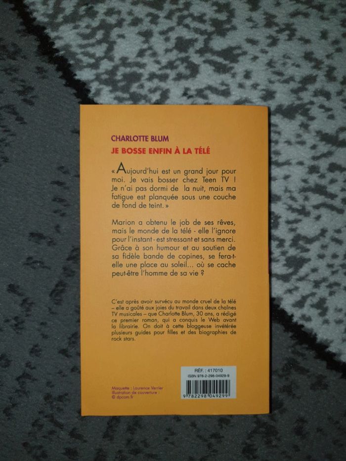 Livre "Je bosse enfin à la télé" - photo numéro 2