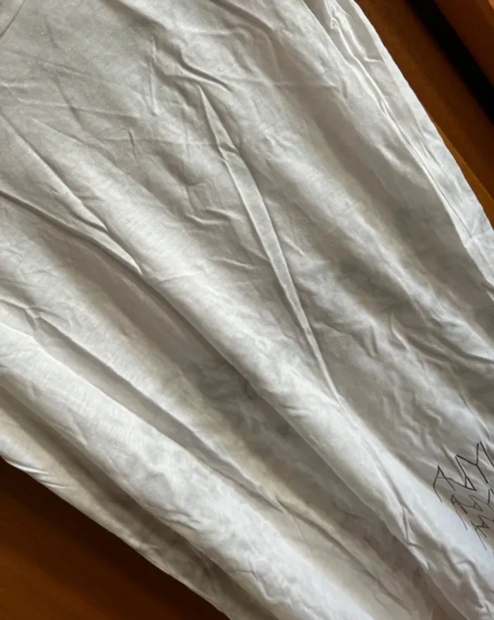 T shirt blanc & argent - photo numéro 2