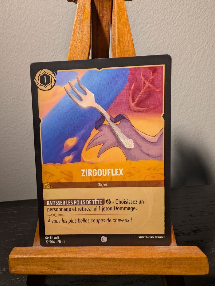 🌟 Zirgouflex – Disney Lorcana FR - En excellent état 🌟