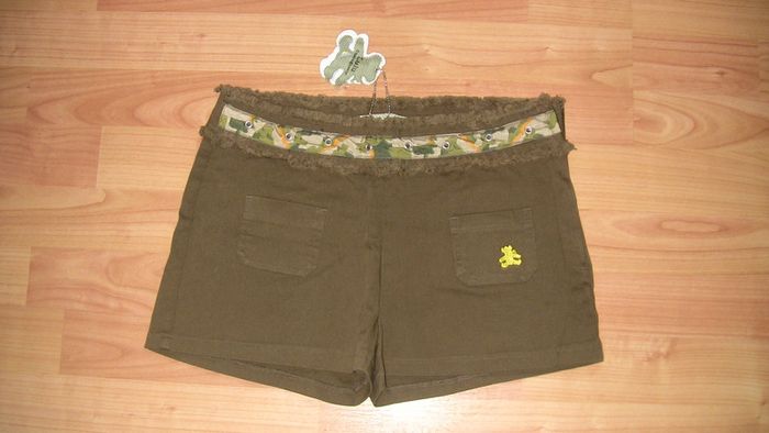 Short Lulu Castagnette kaki taille 38 - photo numéro 2