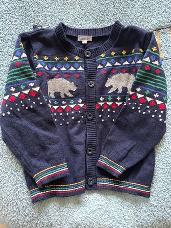 Pull hiver absorba 2 ans neuf