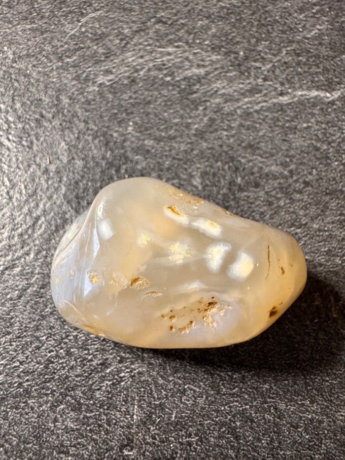 Lot de 2 agates naturelles polies – 84 g - photo numéro 2