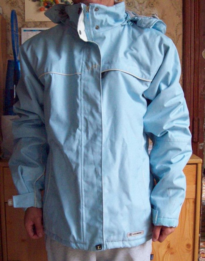 blouson bleu
