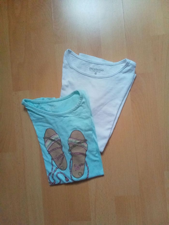 Lot 2 tee shirt manches courtes