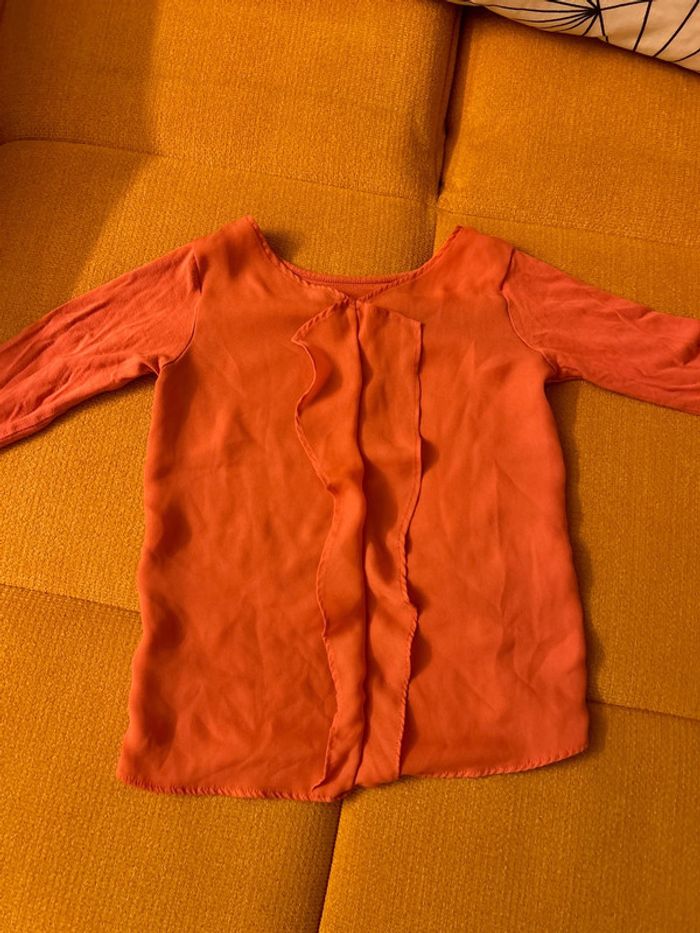 Joli tee shirt manches longues léger 4 ans - photo numéro 3