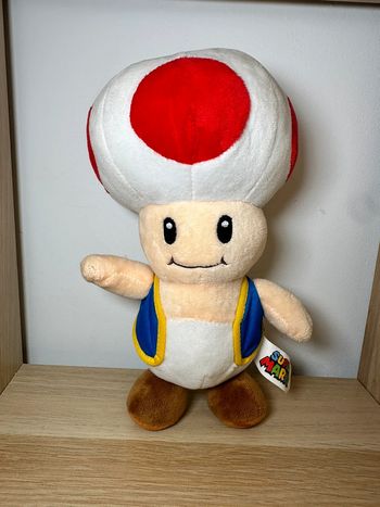 Peluche toad super Mario