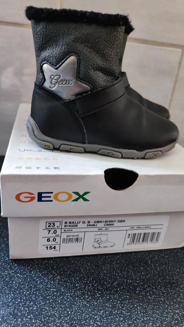 Bottines Geox respira (fourrées)