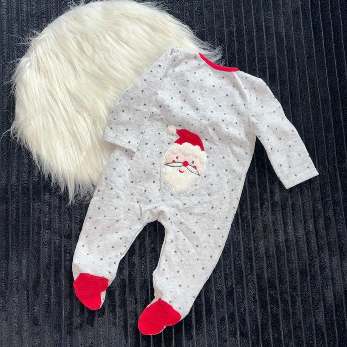 Pyjama velours Noël 3 mois - photo numéro 3