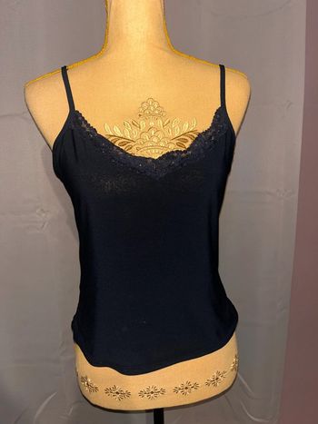 Debardeur décolleté en dentelle M/L