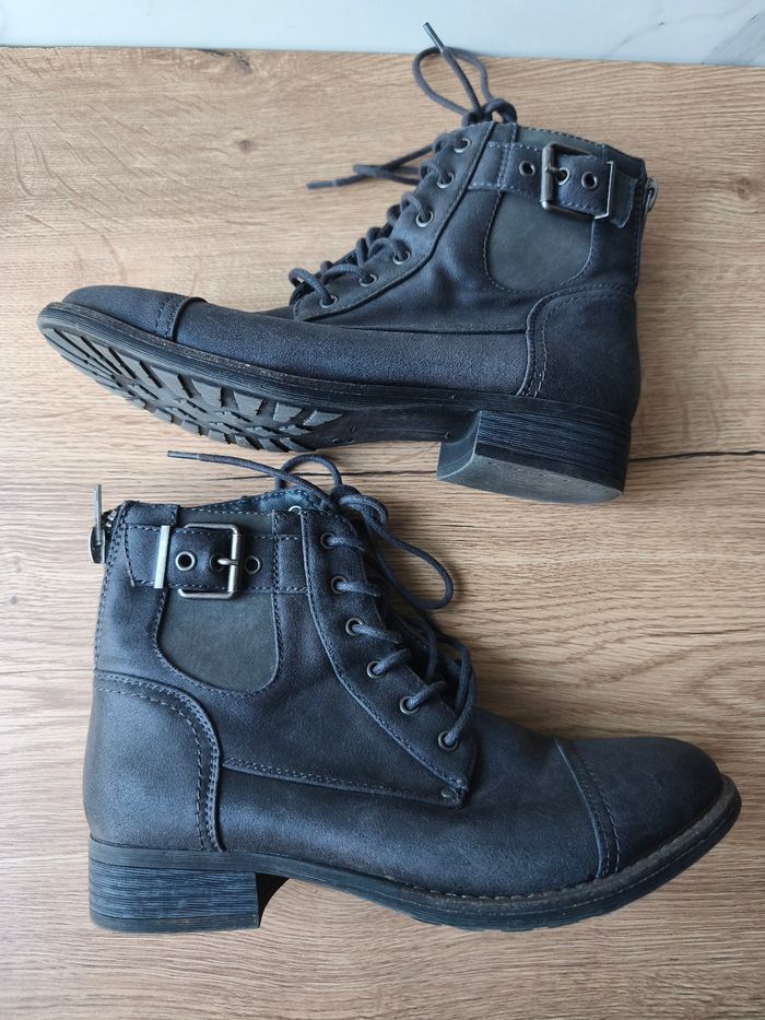 Chaussea Merry Scott Bottines grises/grey pointure 39 - photo numéro 5