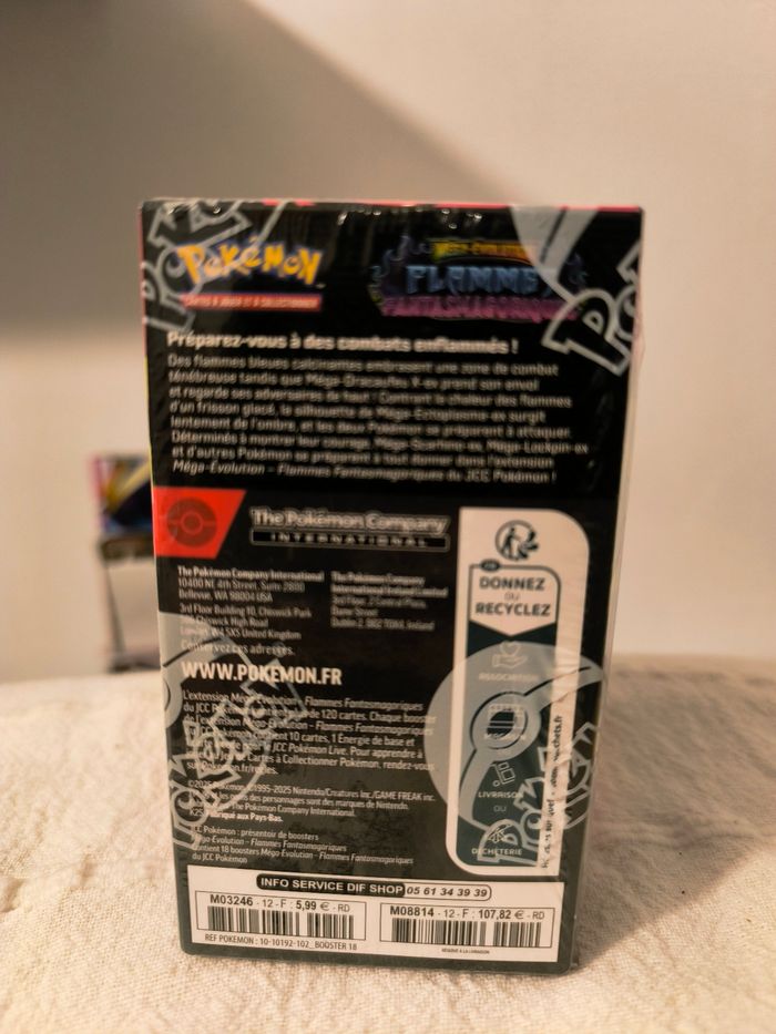 Demi display pokémon flammes fantasmagoriques ME-02 - photo numéro 3