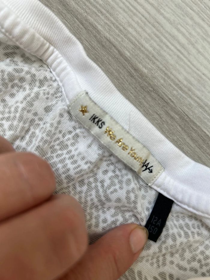 Duo teeshirt fille Ikks 12 ans - photo numéro 4